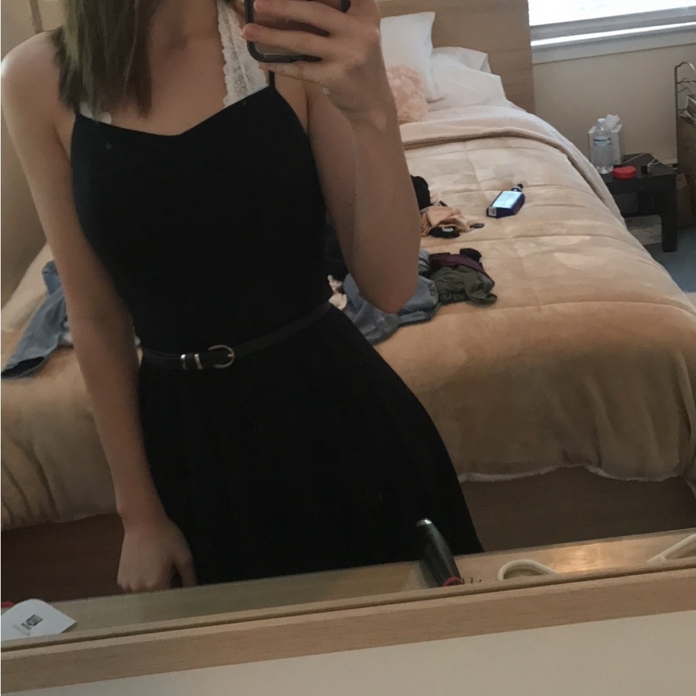 black dress